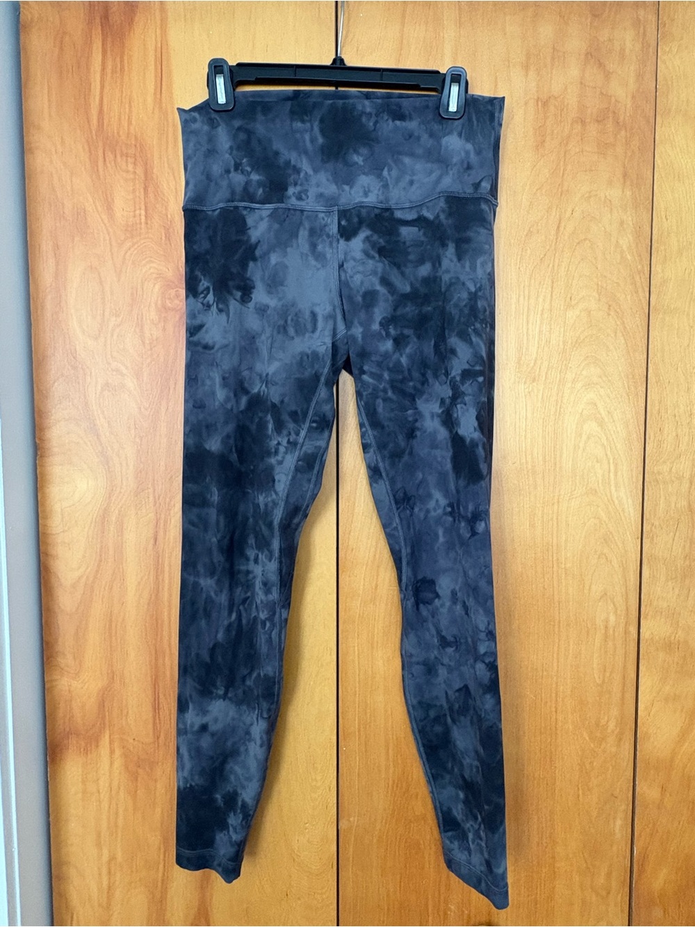 lululemon athletica Black Tie-Dye High-Rise Leggings